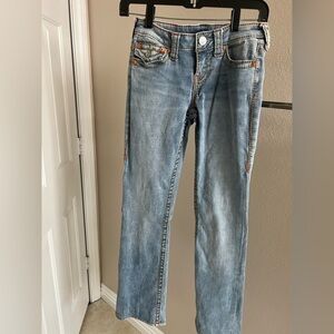 True Religion Sz 25 Light Denim Bootcut